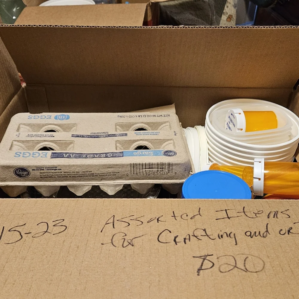 This listing is for crafting and or Prepping. This box is dated 7/15/23Please